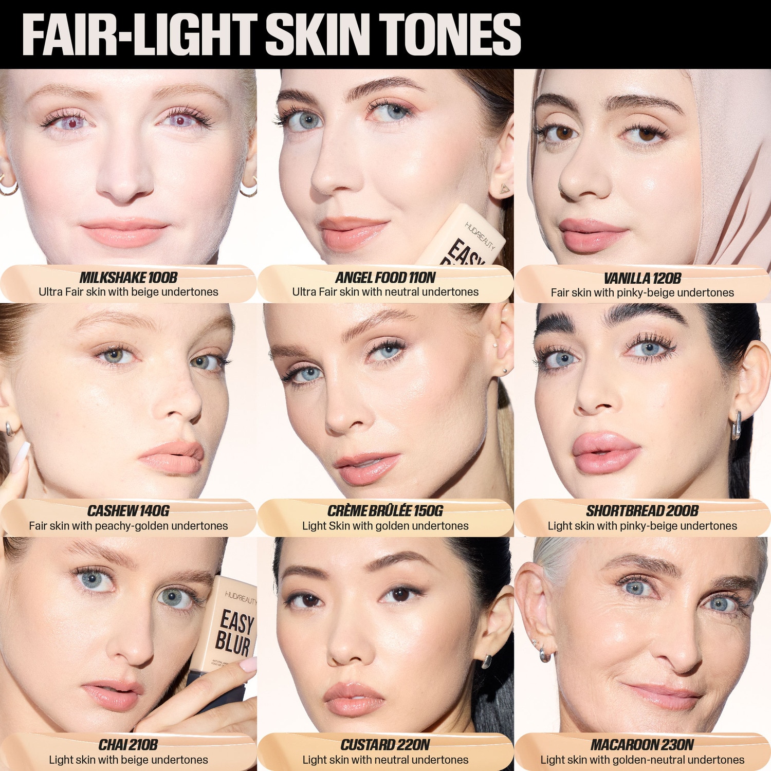 EASY BLUR FOUNDATION (BASE DE MAQUILLAJE PARA ROSTRO)